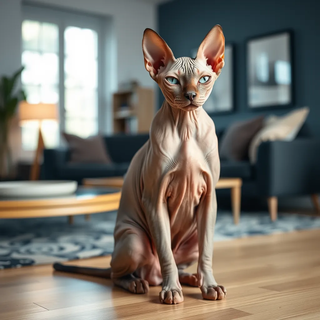 Kot sfinks z sierścią – wszystko co musisz wiedzieć