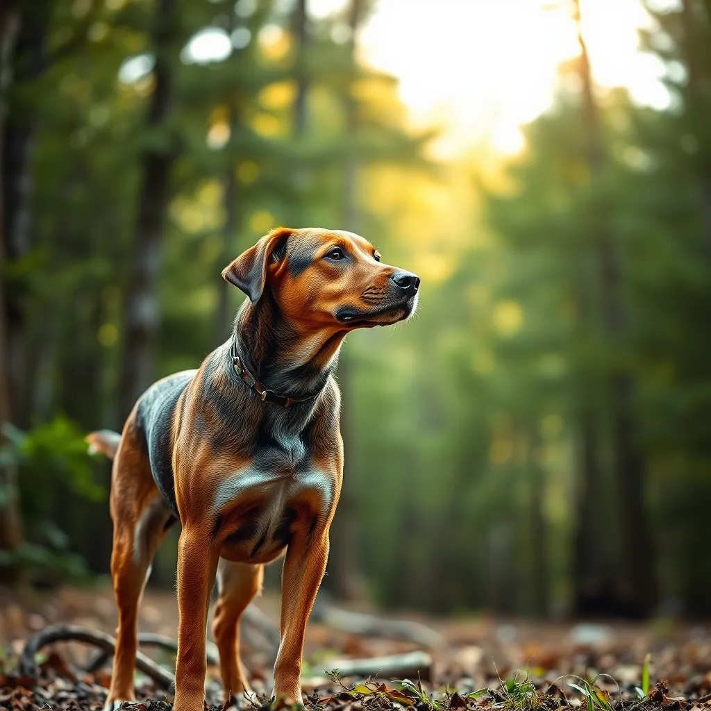 Pies myśliwski średniej wielkości – krzyżówka genetyczna