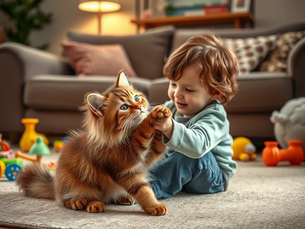 Koty a dzieci – jak wprowadzić futrzanego przyjaciela do rodziny?