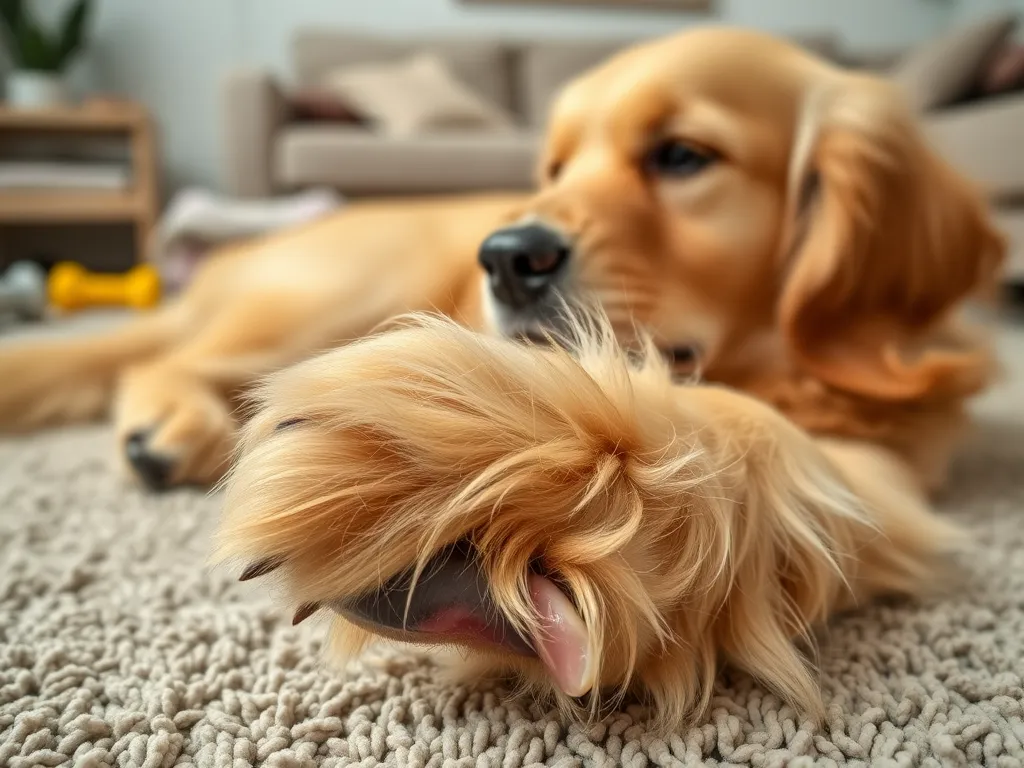 Dlaczego pies ciągle liże łapy? Trzeba się martwić?