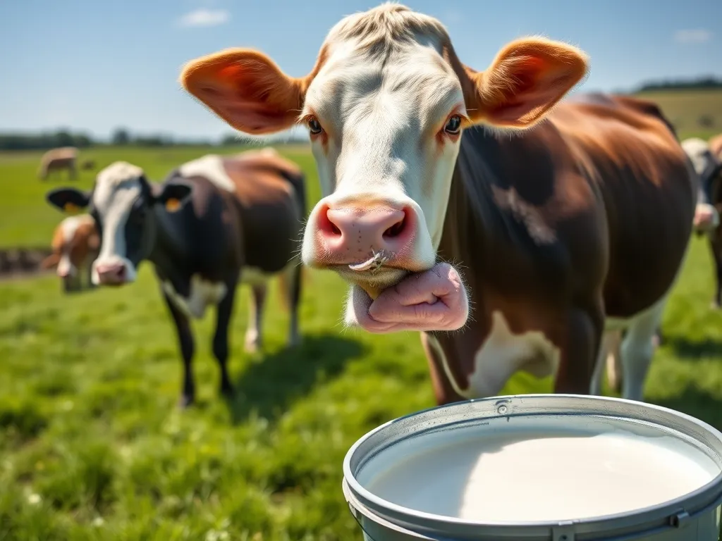 Jak dużo mleka daje przeciętna krowa?