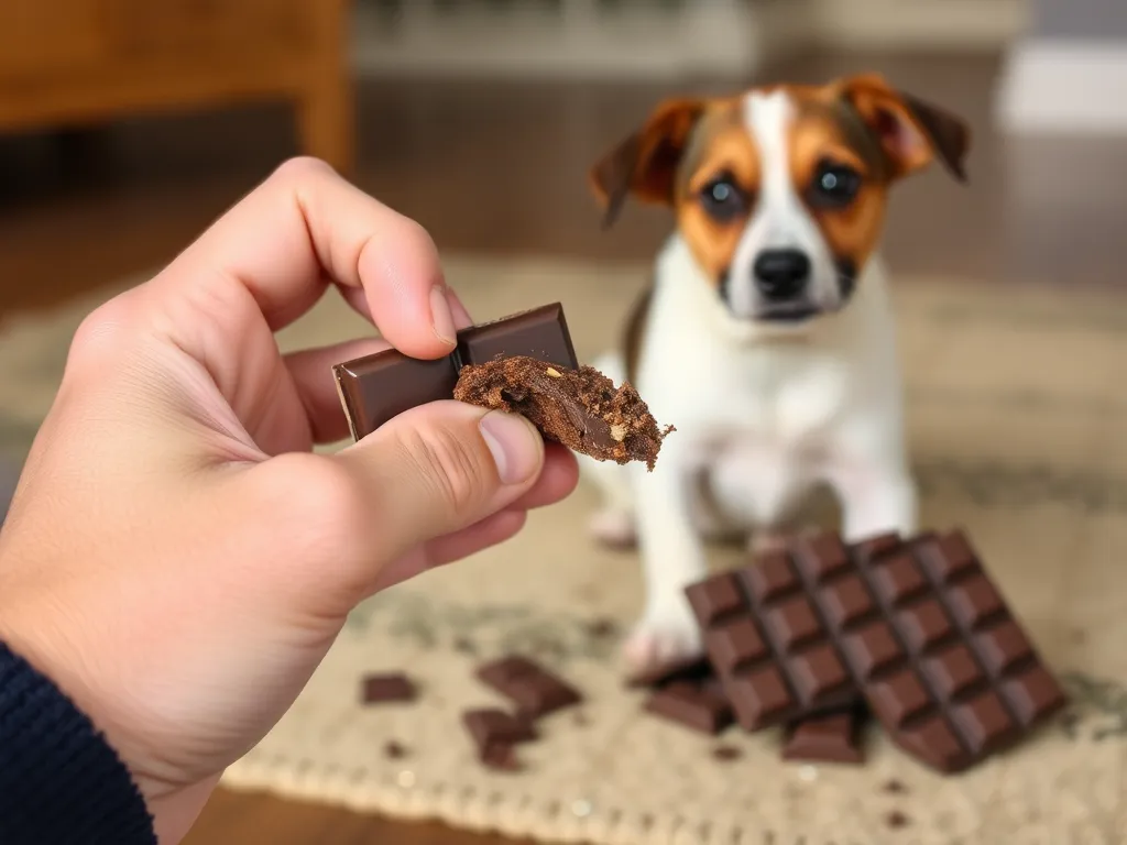 Co zrobić gdy pies zjadł czekoladę?
