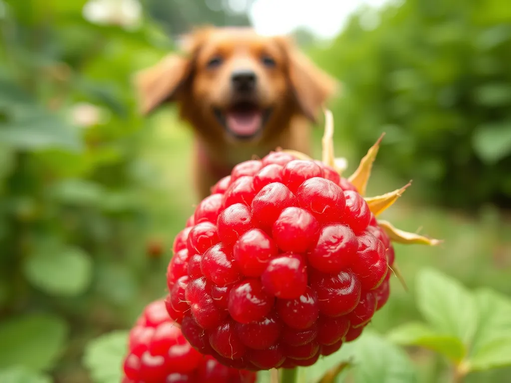 Czy psy mogą jeść maliny?