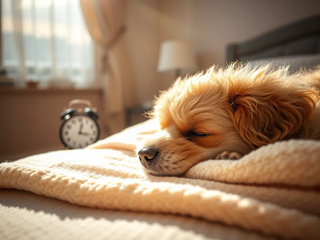 Jak długo śpi pies na dobę?