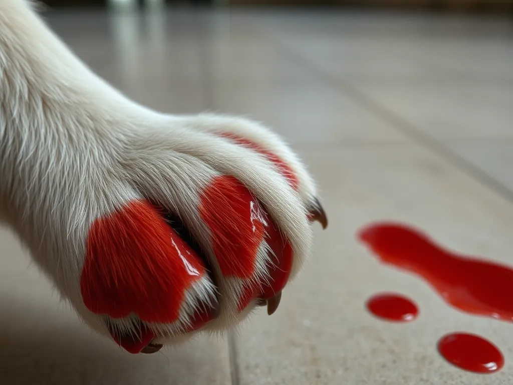 Co robić gdy pies wymiotuje krwią?