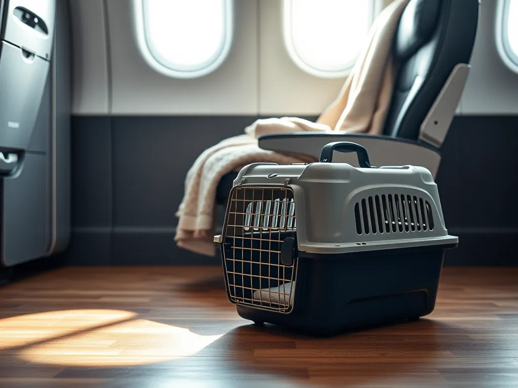 Jak przygotować psa do lotu samolotem?